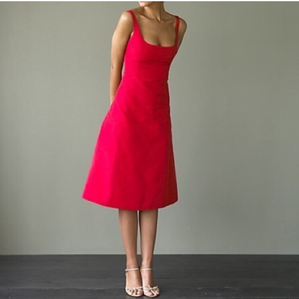 COPY - COPY - JCrew Whitney Silk Dress size 10